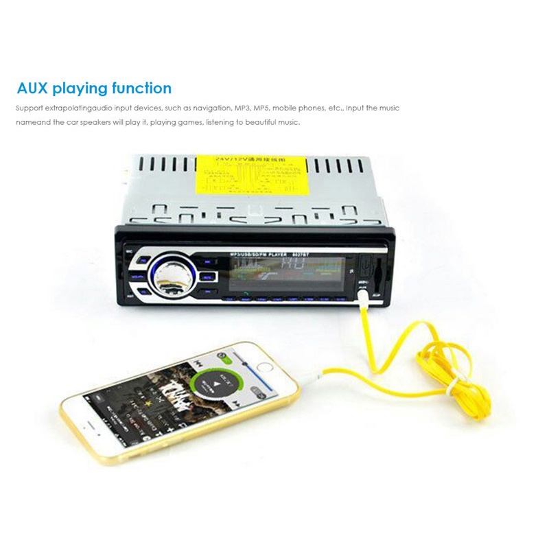 AMPrime Tape Audio Mobil Multifungsi Bluetooth USB MP3 FM Radio