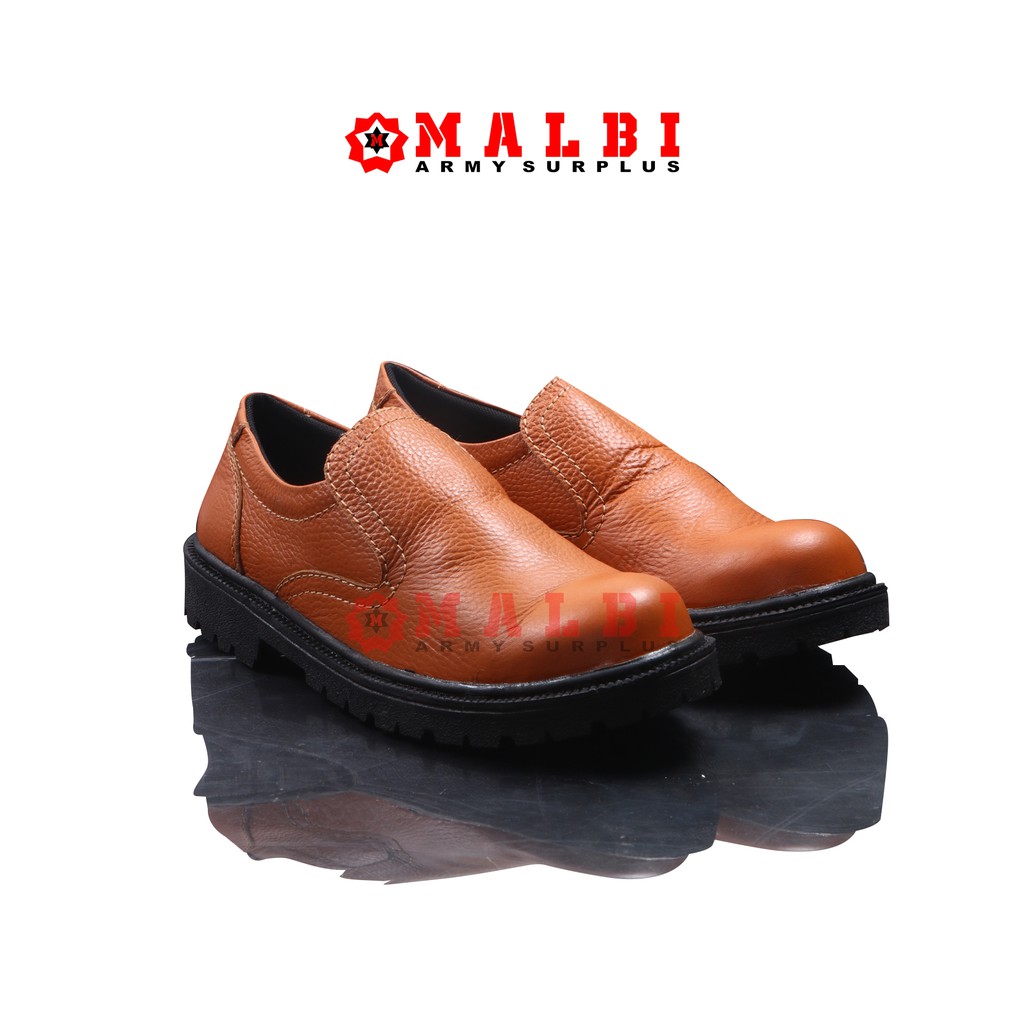 Sepatu Safety Besi World Cruiser ST04 Tan