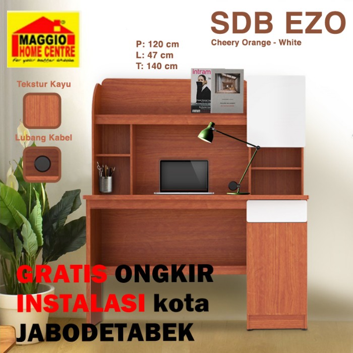 MEJA BELAJAR ANAK - MEJA BELAJAR KAYU - SDB EEZO - OLYMPIC