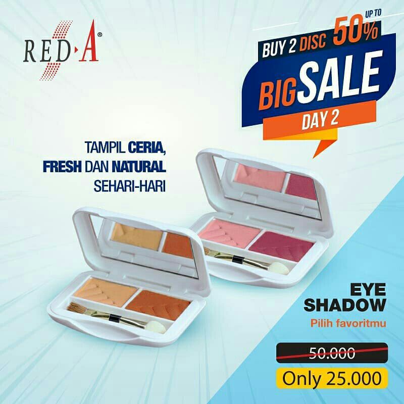 Paket 2 Red-A Eye Shadow