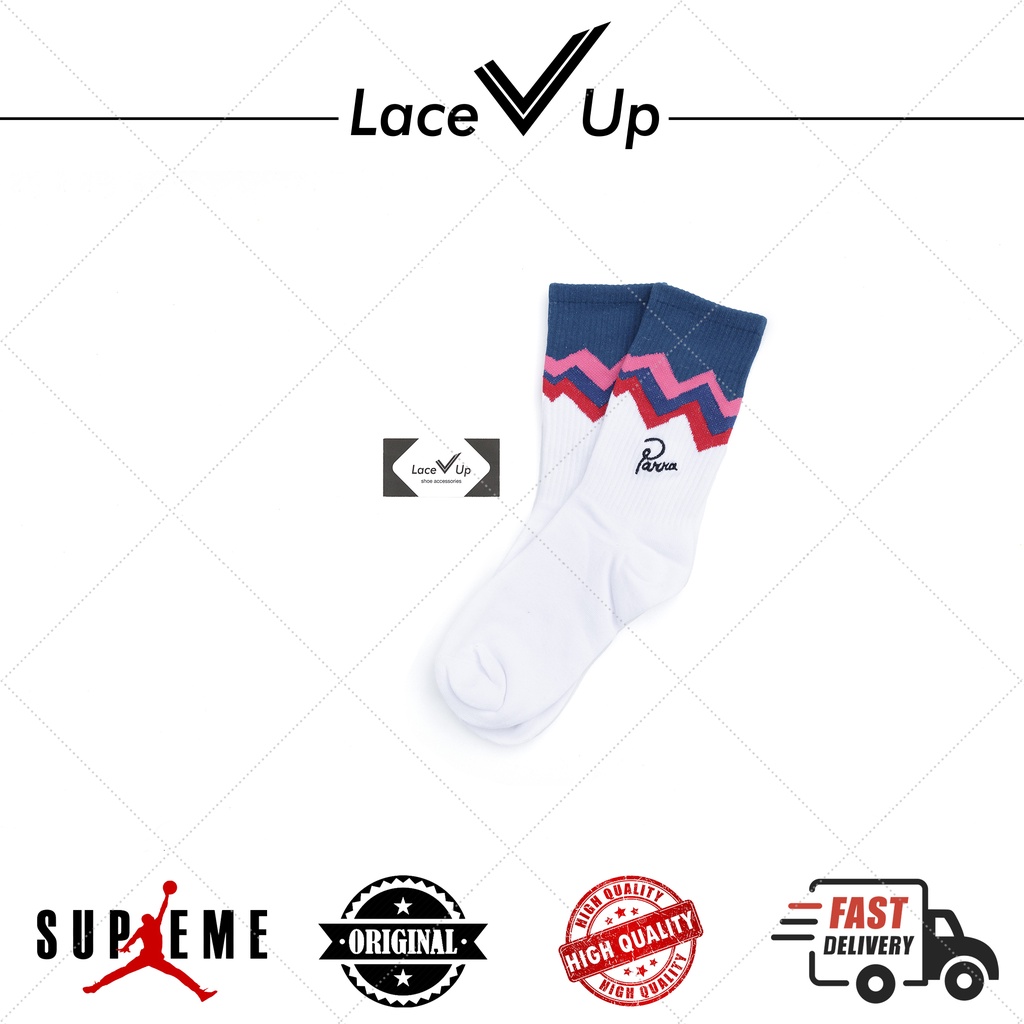 Kaos Kaki Abstract Art Parra Socks - Lace Up Socks