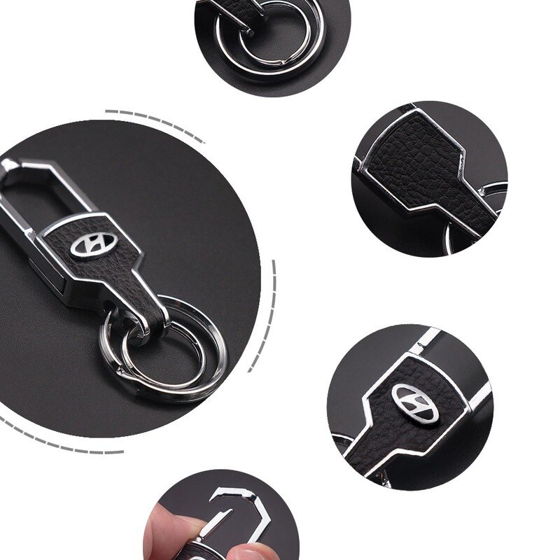 Gantungan Kunci logo Mobil Bahan Kulit metal Untuk Fiat Punto Panda Tipo 500 Bravo Ducato Doblo