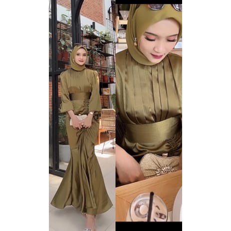 NEW Vennya Dress SILK DRESS WANITA KONDANGAN BRIDESMAID / BAJU DEWASA MURAH TERBARU 2022 / Dress Pesta