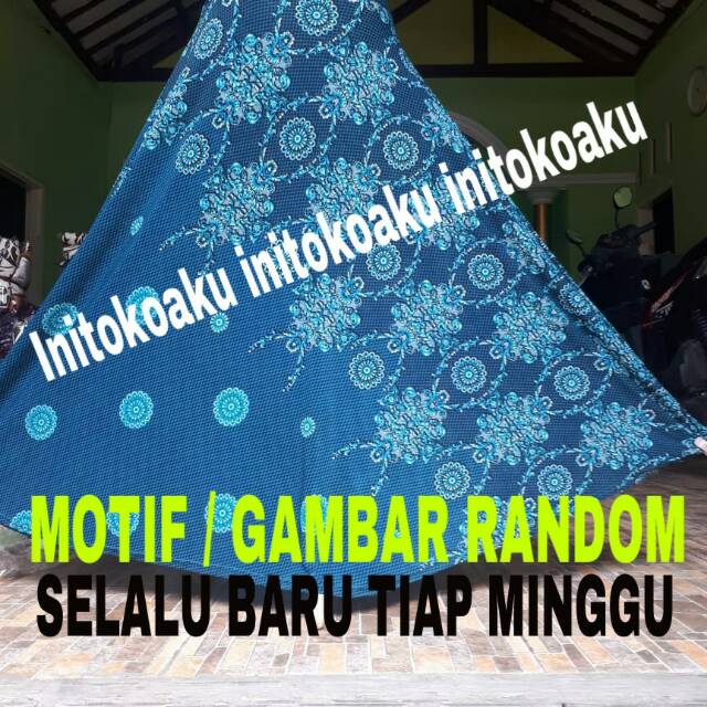 ROK MUSLIM PANJANG ROK PESTA MOTIF RANDOM