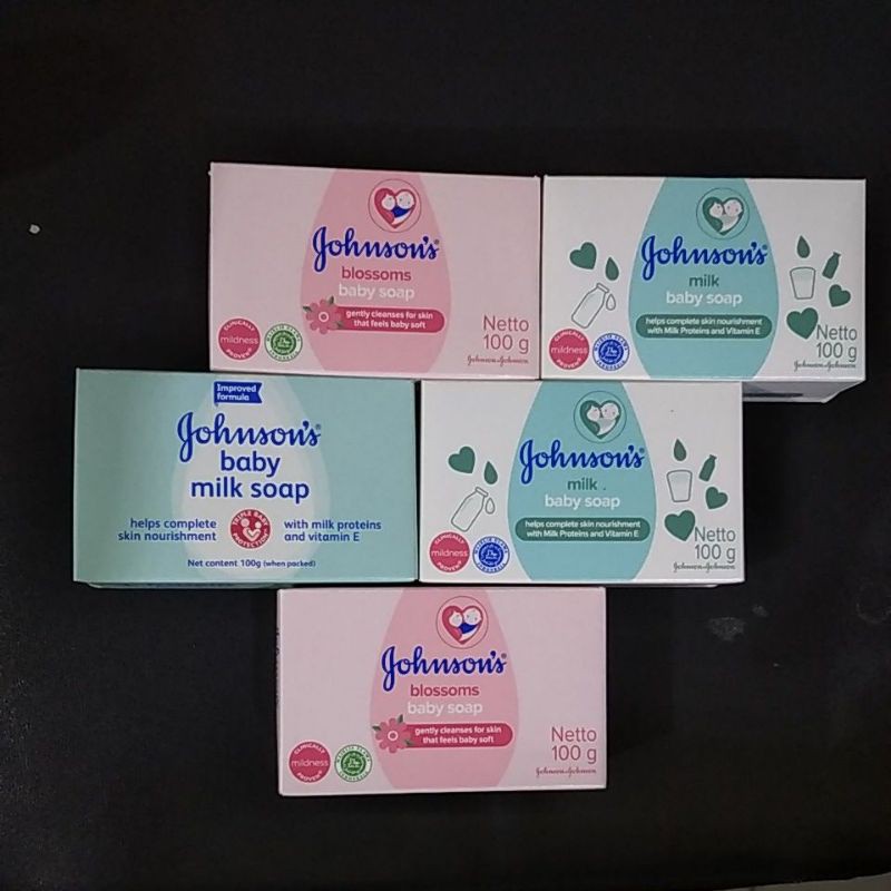 Johnsons sabun bayi 100g batang baby bar soap