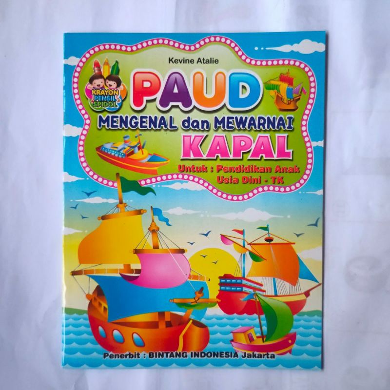 

BUKU PAUD MENGENAL DAN MEWARNAI KAPAL