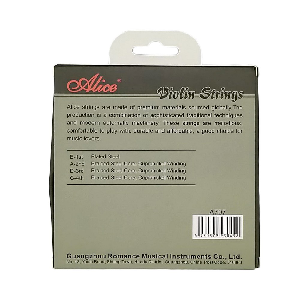 Alice A707 Senar Biola Professional Violin Strings Set