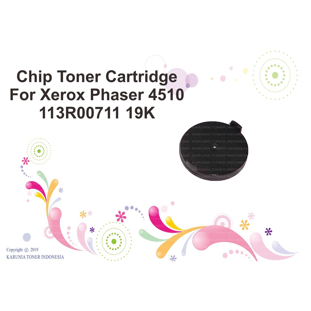 Chip Toner Cartridge For Xerox Phaser 4510 113R00711 19K