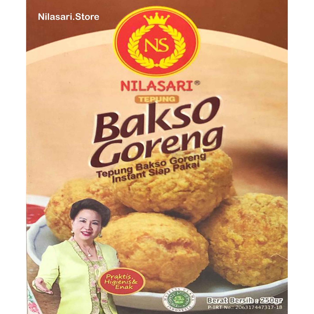 

Tepung Bakso Goreng Nilasari 250gr