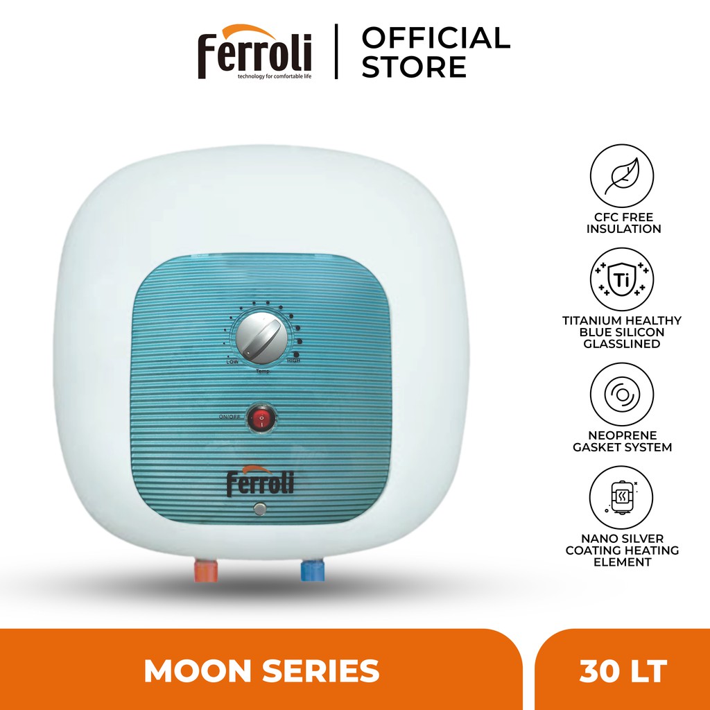 Ferroli Water Heater Moon Series 30 Liter - Thermos Pot