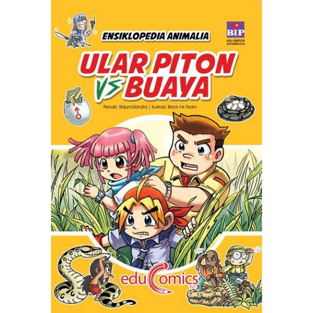 Ular Piton vs Buaya