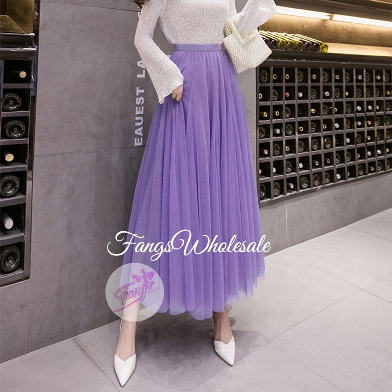 FW R418 Rok Tutu Lilac Import Premium | Rok Tutu Import | Rok Tutu Candy