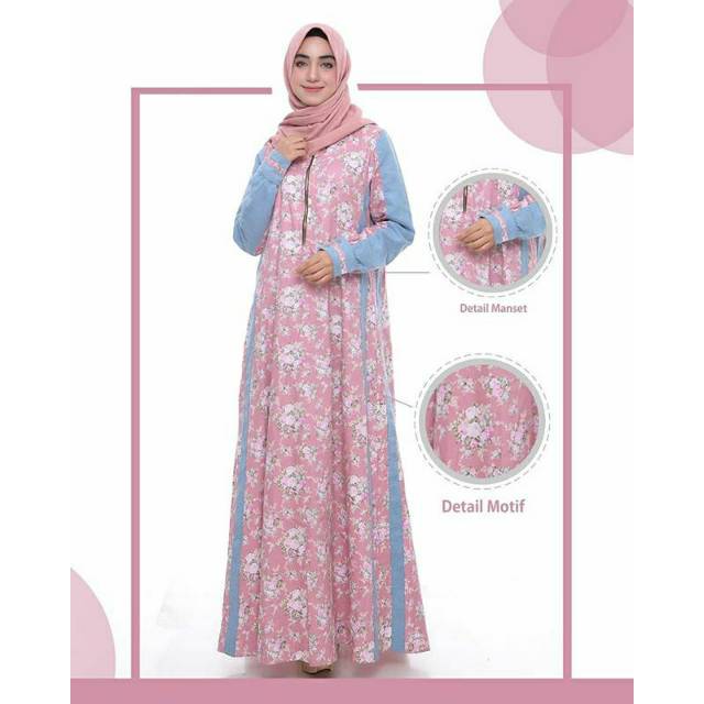 Dress Muslimah Gamis Shabby Chic Tiffany
