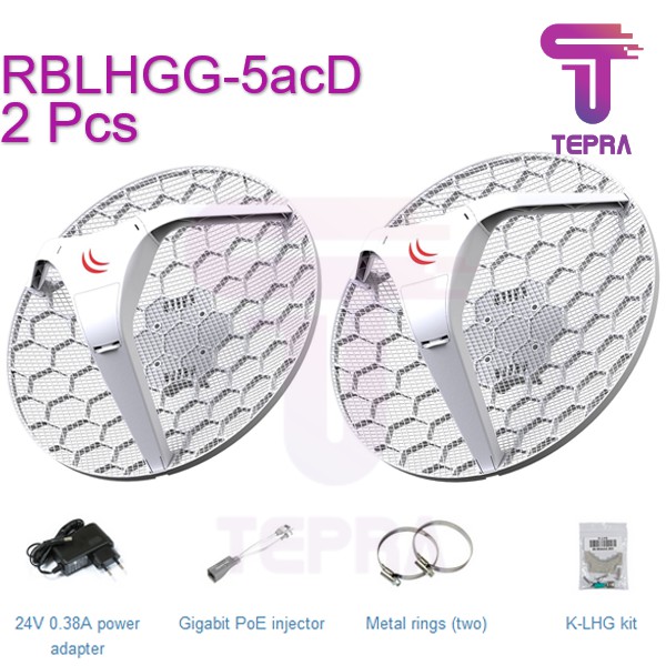 MikroTik LHG 5 ac RBLHGG-5acD 2 Pcs/Pack