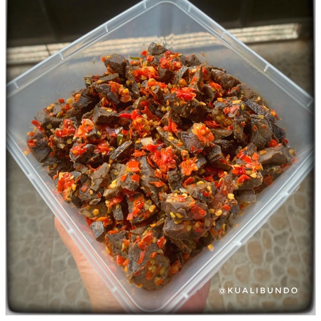 

paru basah balado 500 gr