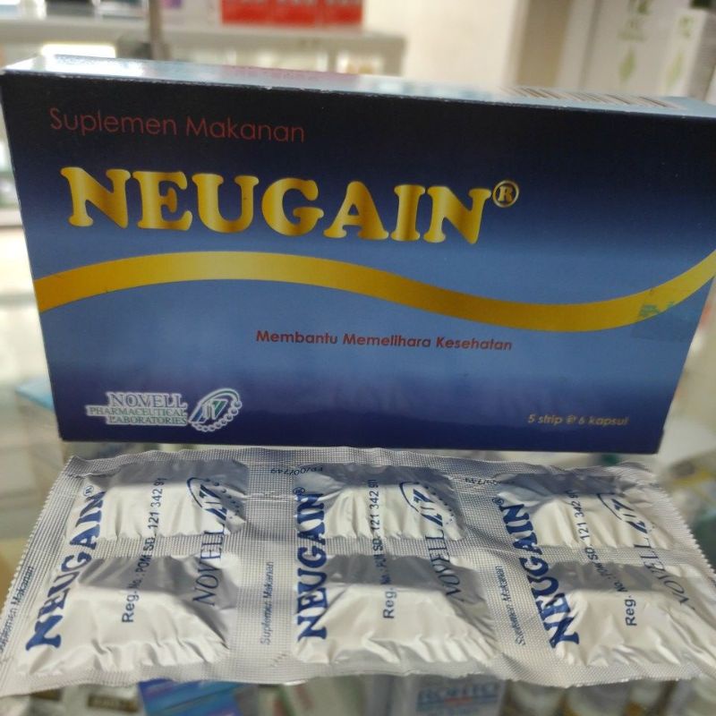 ⭐ISF⭐Neugain - 5 x 6'Kapsul - Suplemen - Daya ingat