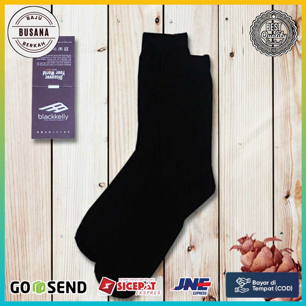 SK Kaos Kaki Panjang Hitam Casual Formal Kerja Sport Polos Distro Tebal Hangat Pria dan Wanita  kaos kaki  kaos kaki pria panjang  kaos kaki pria  unisex sock  kaos kaki hitam art SK301