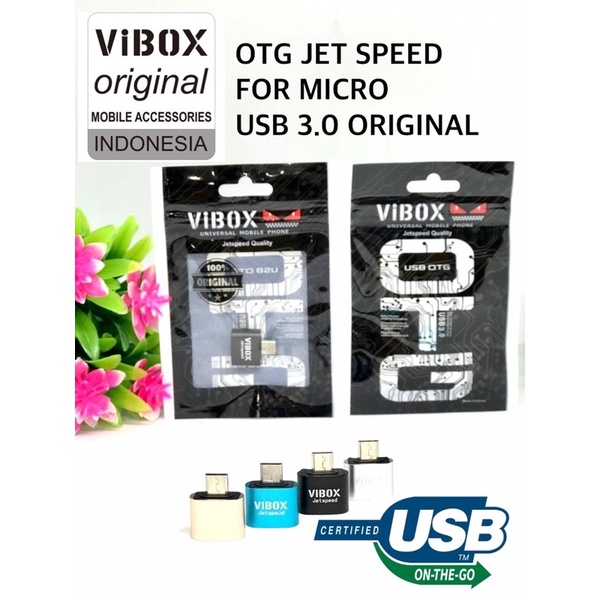 OTG JETSPEED FOR MICRO OTG28 OTG VIBOX METALIC TO SMARPHONE MICRO