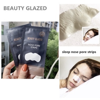 BEAUTY GLAZED Nose Pore Pack Masker Komedo REDUCE EXCESS OIL BG003