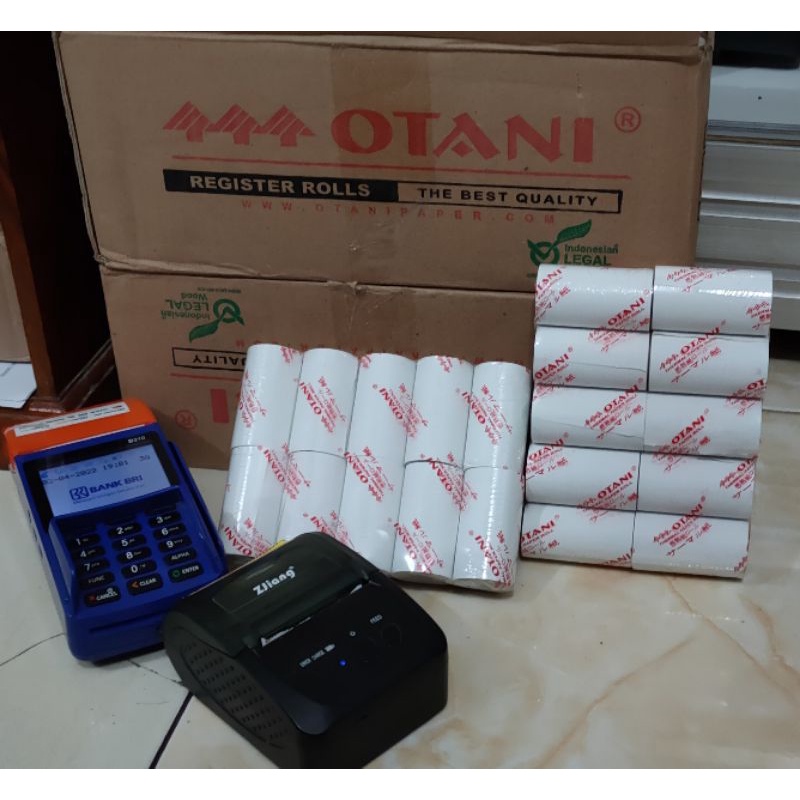 

Kertas Thermal Polos, EDC, Printer Bluetooth