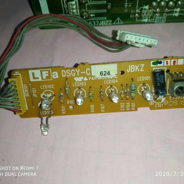 Display/sensor remot AC Sharp ion plasma clustet ah-apjhl 8 kbl