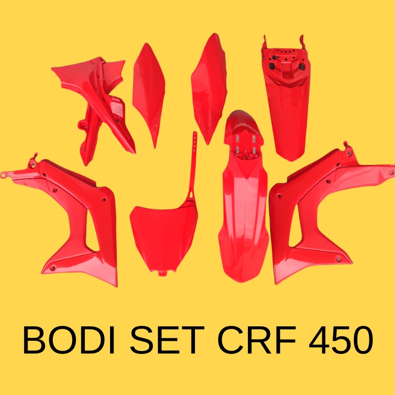 BODY SET CRF 150 / BODY SET CRF SUPERMOTO / BODY SET CRF / BODY SET HONDA CRF / BODY KIT CRF150