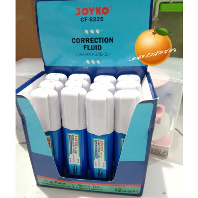 

Correction Fluid / Tip-Ex Cair Joyko CF-S225