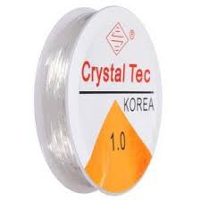 Senar Elastis/ Tali Karet Transparan / Crystal Tec