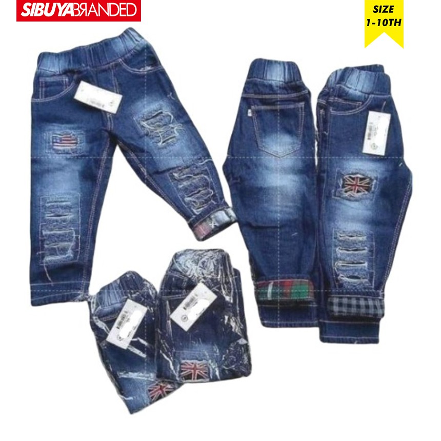  Celana  jeans  anak  laki laki stik  balik  BASIC IMPORT 