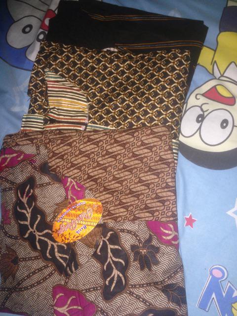 Tunik Seling Parang Daun Atasan Baju Batik Wanita Sogan Modern