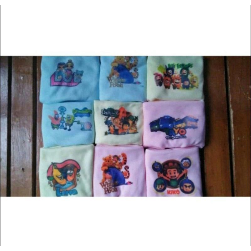 Kaos Dalam Anak Kaos Dalam Anak Bayi Singlet Anak Bayi Motif Gambar Umur 1 2 3 4 5 6Tahun