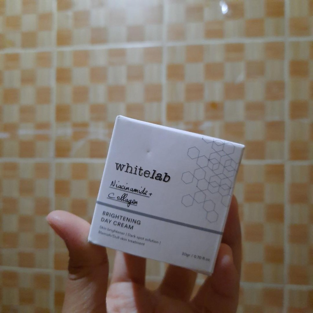 Whitelab Niacinamide Collagen Brightening Day Cream 20gr