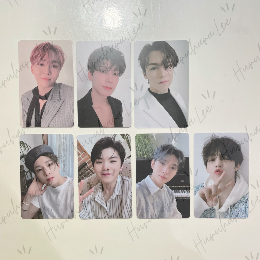 [READY STOCK] PC LUCKY DRAW YOUR CHOICE WOOZI JOSHUA SEUNGKWAN M2U POWERSTATION PART 1