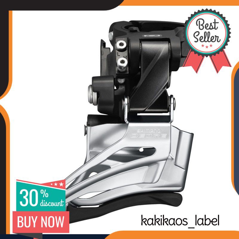 Shimano Deore FD-M6025 Down Swing Front Derailleur 2 x 10 Speed