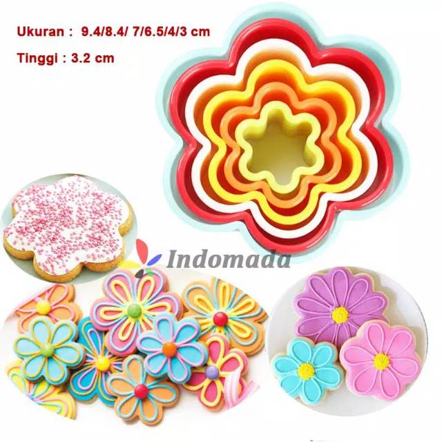 Cookies Cutter Ring Cutter | Biskuit Cutter Cetakan Bento Baking Tool Dekorasi Cetakan Kue Donat