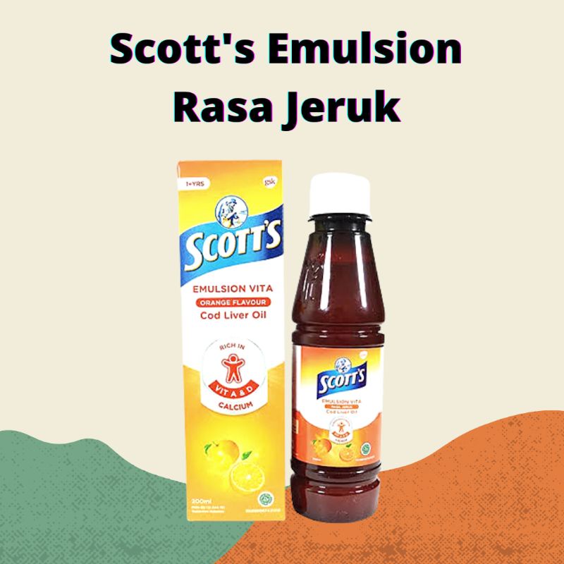 SCOTT'S EMULSION 200 ML