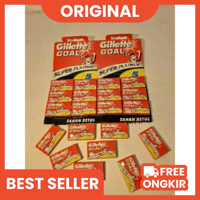 Silet goal 1 pack kecil isi 5 pcs