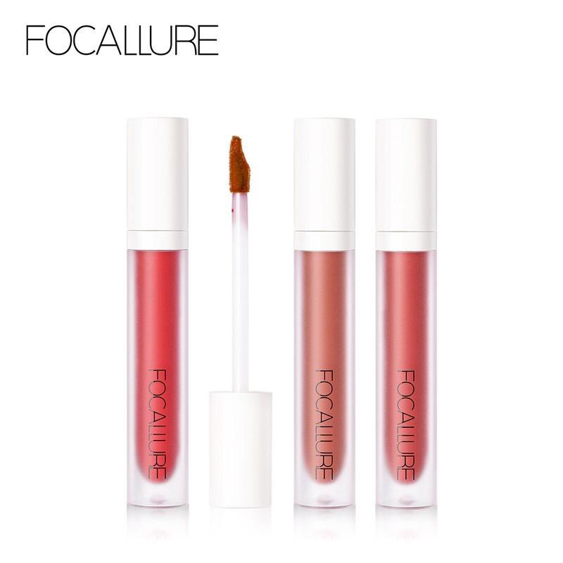 Official Distributor Focallure Velvet Liquid Lipstick FA86 Matte Lipstick Waterproof Lipstik Matte