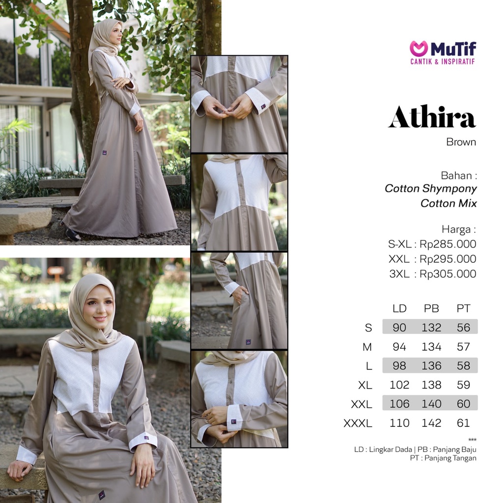 Baju Gamis MUTIF Athira