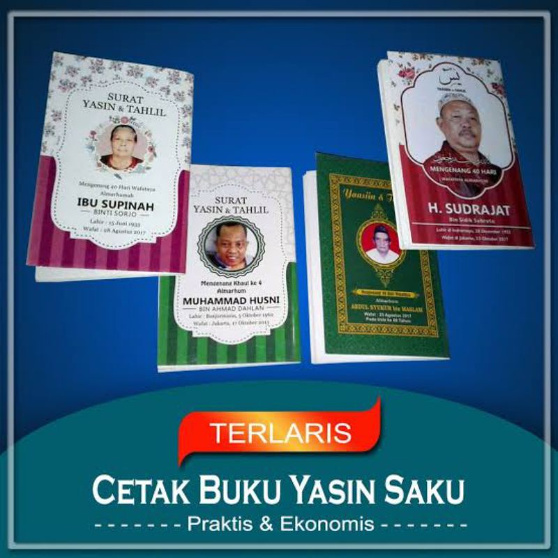 Jasa Cetak Buku Yasin