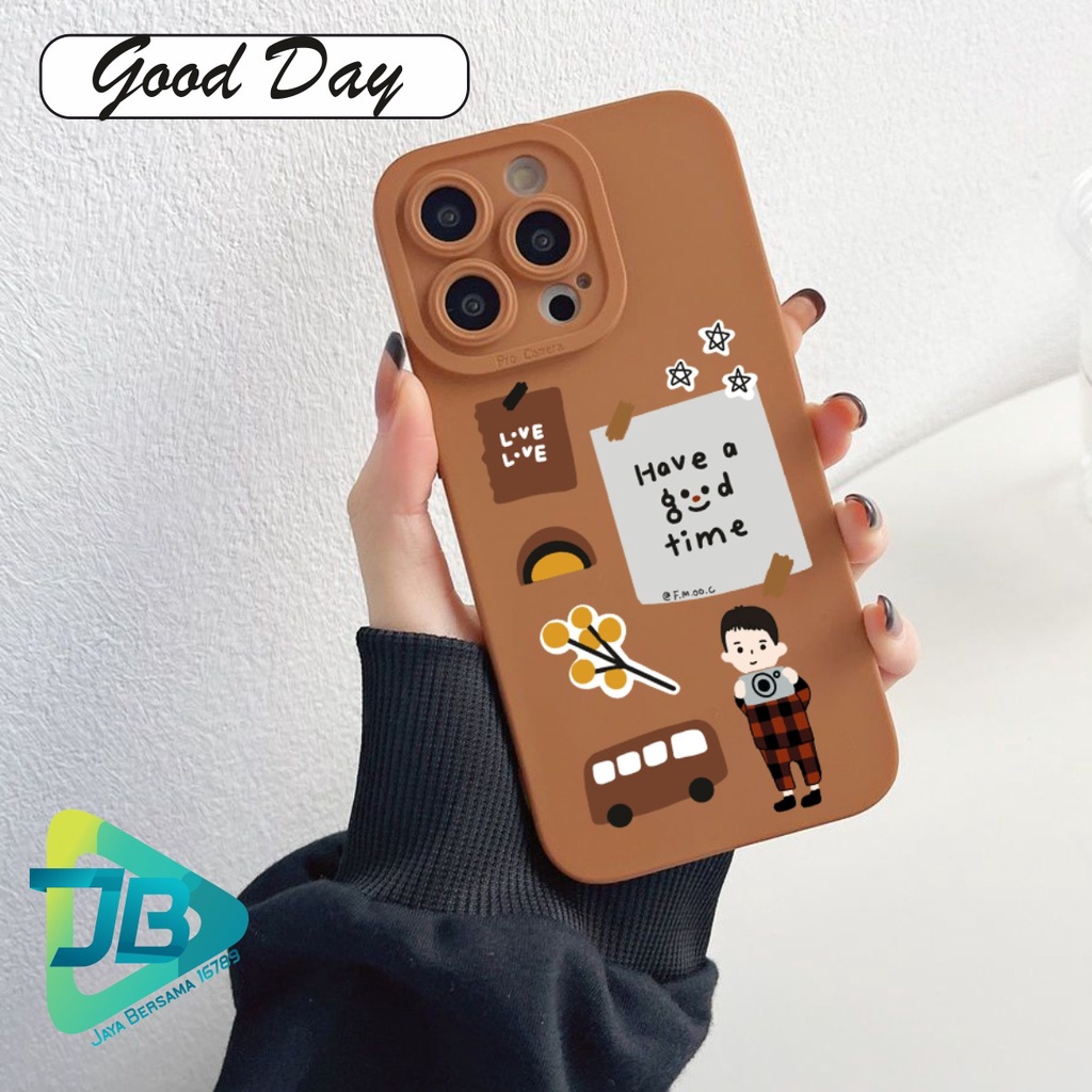 SOFTCASE CASE SILIKON PROCAMERA GOOD DAY OPPO VIVO SAMSUNG REALME XIAOMI IPHONE INFINIX ALL TYPE JB5662