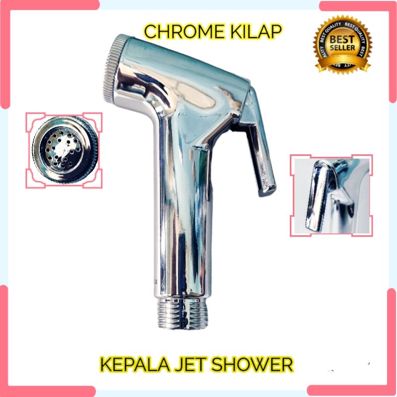 HEAD JET SHOWER KEPALA SHOWER TOILET KEPALA SHOWER CEBOK KEPALA SHOWER BILAS KEPALA SHOWER BIDET KEP