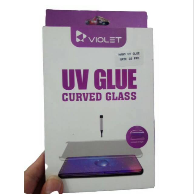 TEMPERED GLASS VIOLET UV NANO OPTICS HUAWEI P30 PRO MATE 30 PRO