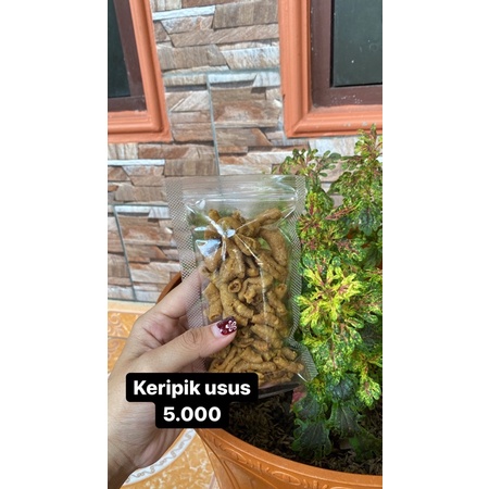 

keripik usus mini