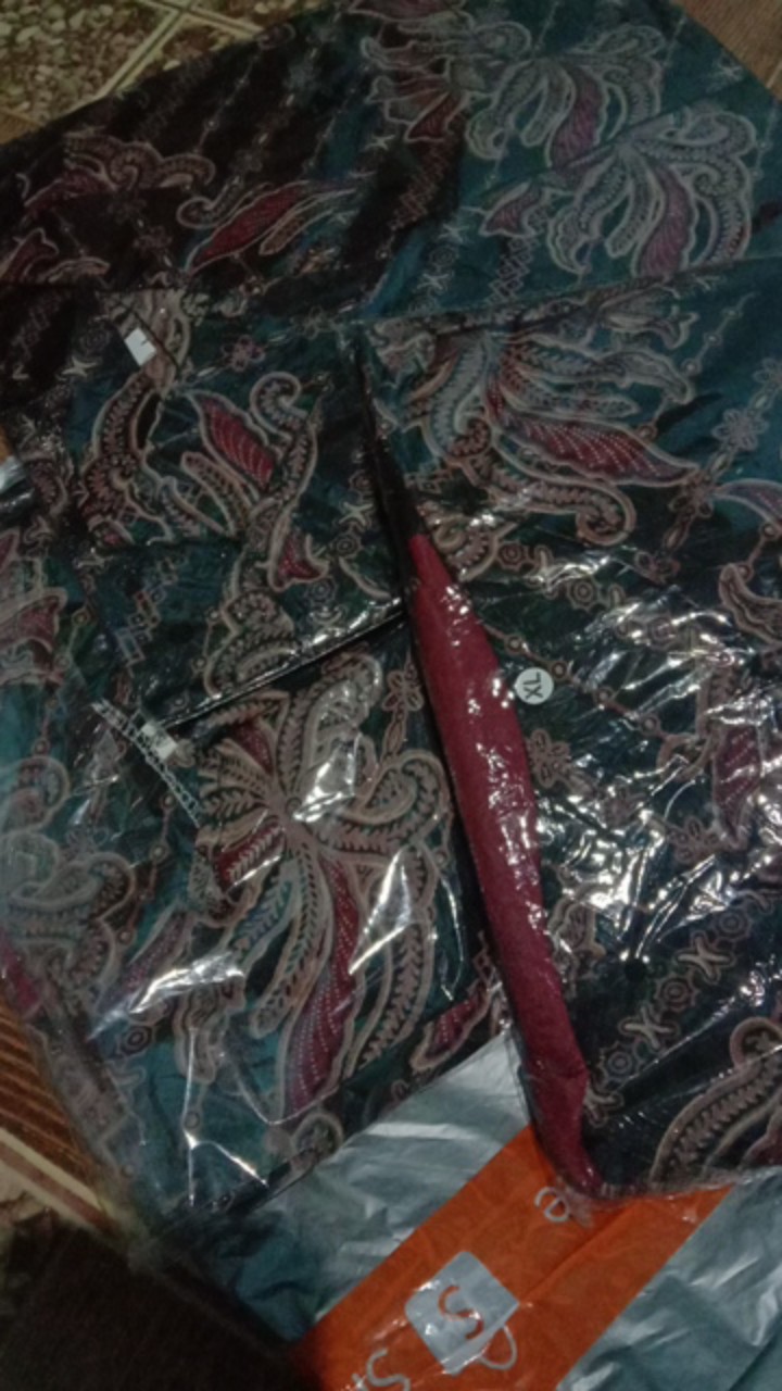 Couple Keluarga Motif Terbaru/gamis Modang Sarimbit Batik