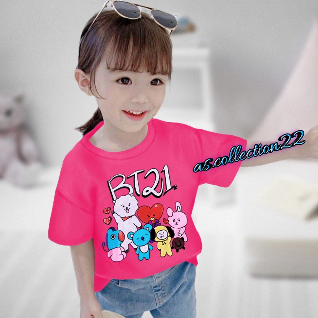 kaos anak perempuan fashion//USIA 1-12 TAHUN