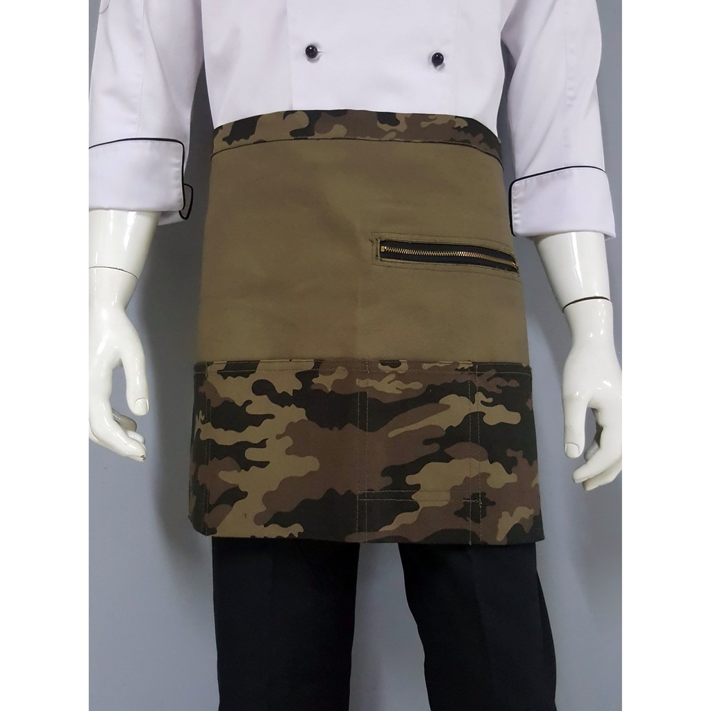 Chef Wear Apron Pendek Army