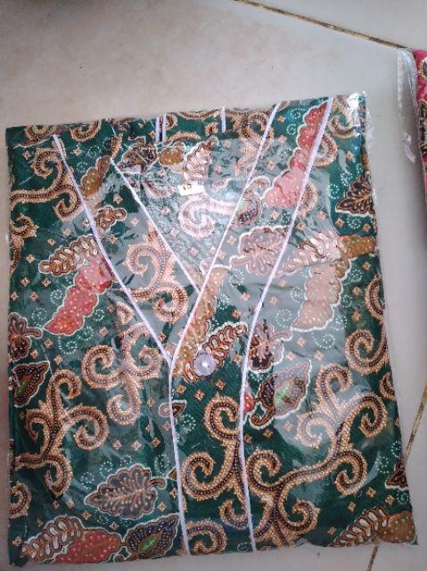 Grosir Piyama Batik Couple Anak Size 1-10 (lengan Pendek, Celana Panjang)