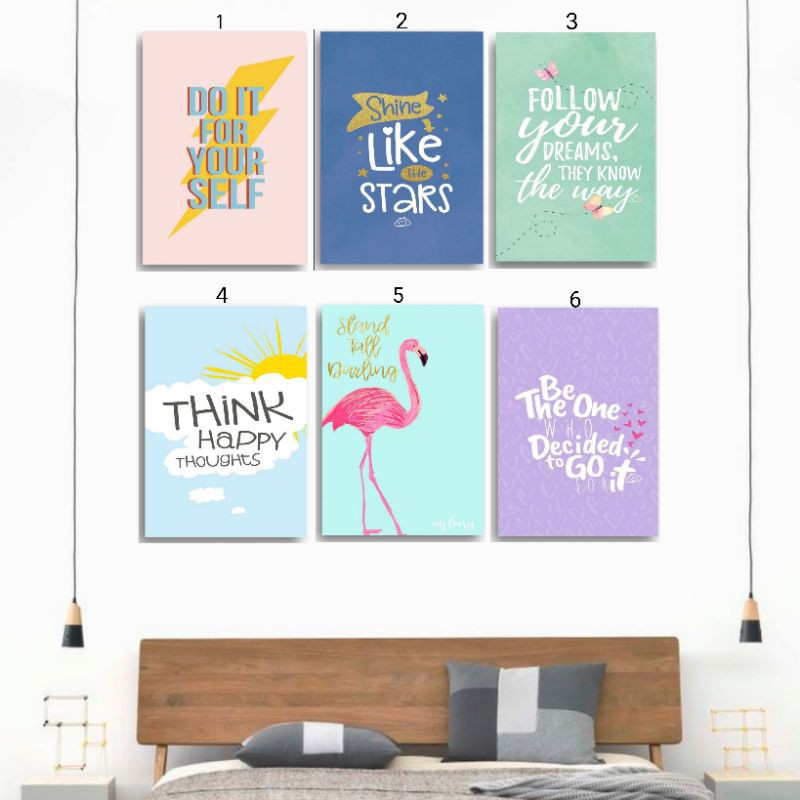 hiasan dinding kata bijak dekorasi dinding rumah