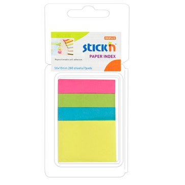 

Stick'n Paper Index 21617 Neon (2in1) - Bookmarks Buku catatan